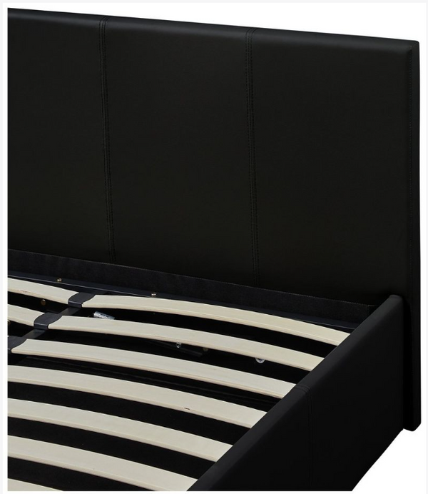 Lavendon Small Double Side Open Ottoman Bed-Black 19514827