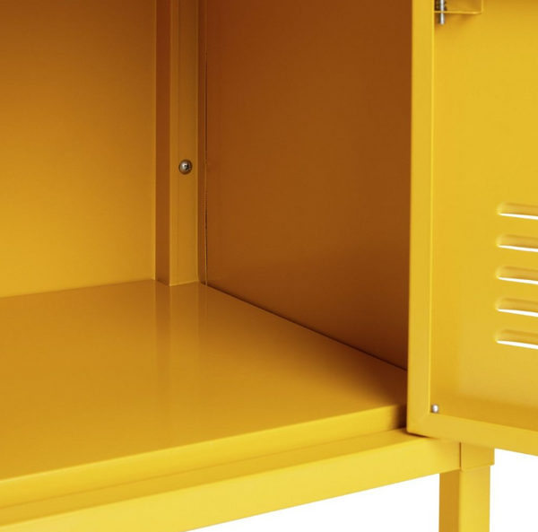 Habitat Stevie 1 Door Bedside Table - Mustard 17729047
