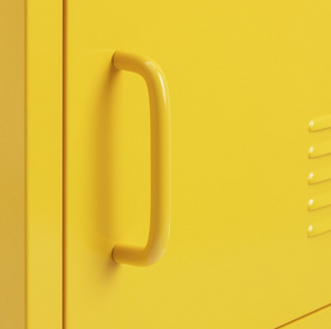 Habitat Stevie 1 Door Bedside Table - Mustard 17729047