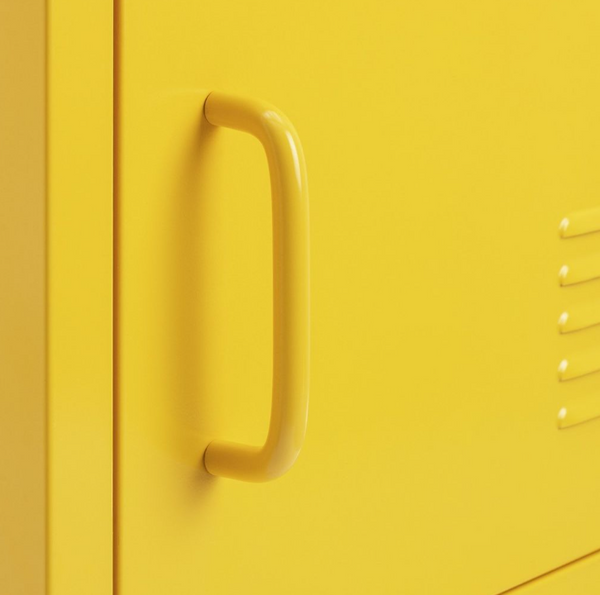 Habitat Stevie 1 Door Bedside Table - Mustard 17729047