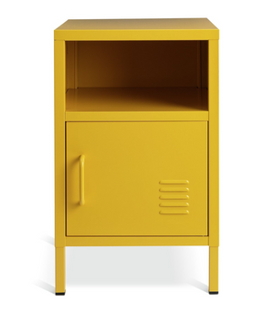 Habitat Stevie 1 Door Bedside Table - Mustard 17729047