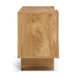 Habitat Yassica 2 Door 1 Drawer TV Unit - Oak 17857122