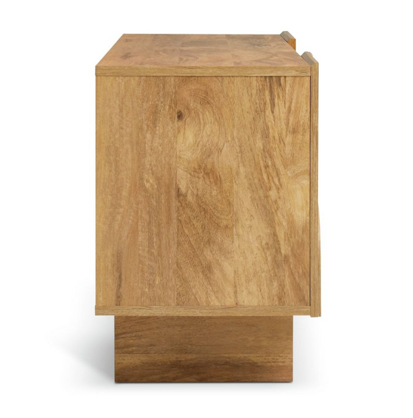 Habitat Yassica 2 Door 1 Drawer TV Unit - Oak 17857122