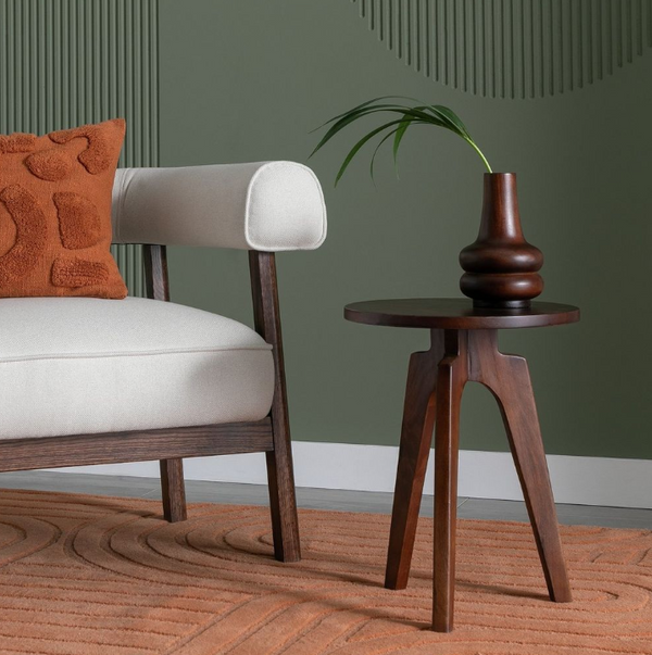 Habitat Bonnie Side Table - Walnut 13421703