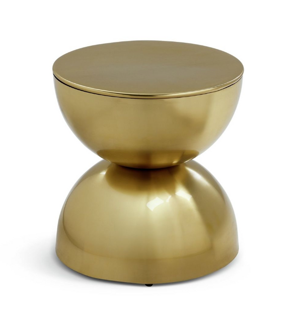 Habitat Zelda Side Table - Gold 14723510