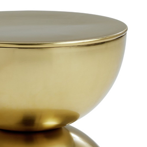 Habitat Zelda Side Table - Gold 14723510