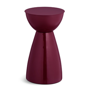 Habitat Mel Side Table - Dark Red 17733882