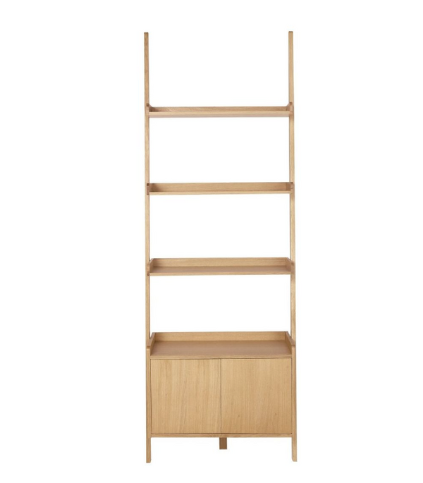 Habitat Jessie 2 Door Ladder Shelf - Oak 14520830