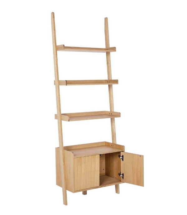 Habitat Jessie 2 Door Ladder Shelf - Oak 14520830