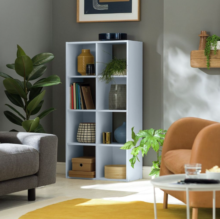 Squares 8 Cube Storage Unit - Grey 13247028