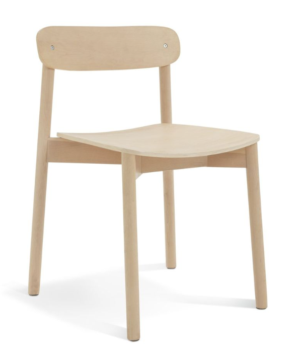 Habitat Nina Solid Birch Dining Chair - Natural 13416378