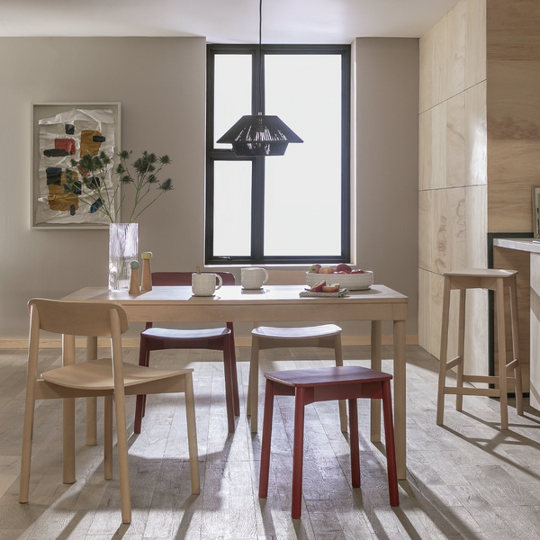Habitat Nina Solid Birch Dining Chair - Natural 13416378