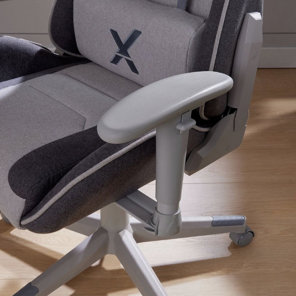 X Rocker Alpha Fabric Office Gaming Chair - Grey 13244186