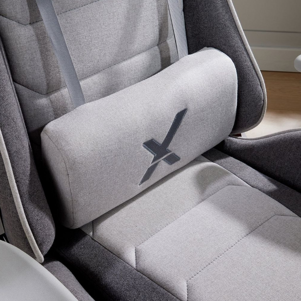 X Rocker Alpha Fabric Office Gaming Chair - Grey 13244186