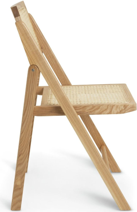 Habitat Peio Rattan Folding Dining Chair - Natural 13086997