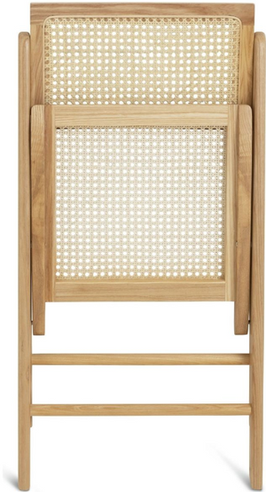 Habitat Peio Rattan Folding Dining Chair - Natural 13086997