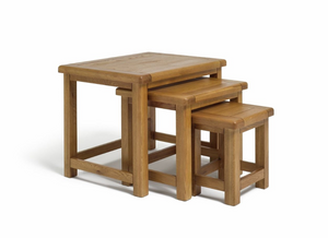 Kent Nest of 3 Tables - Oak 17565995