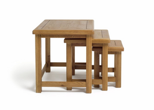 Kent Nest of 3 Tables - Oak 17565995