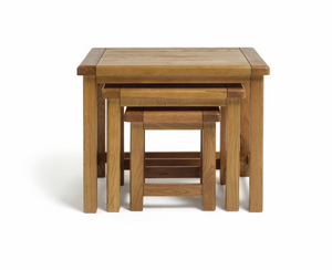 Kent Nest of 3 Tables - Oak 17565995