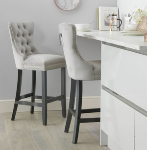 Princess Stud Bar Stool - Charcoal 18497426