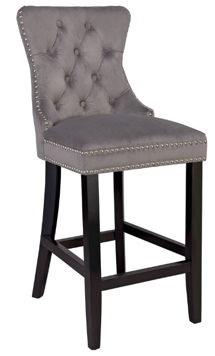 Princess Stud Bar Stool - Charcoal 18497426
