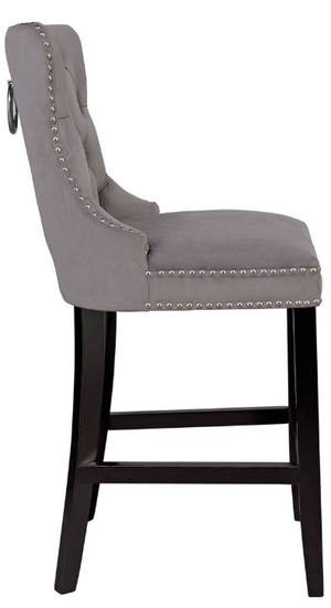 Princess Stud Bar Stool - Charcoal 18497426