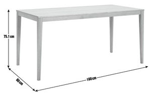 Habitat Garcia Extending 6 - 8 Seater Dining Table - Natural 14521286