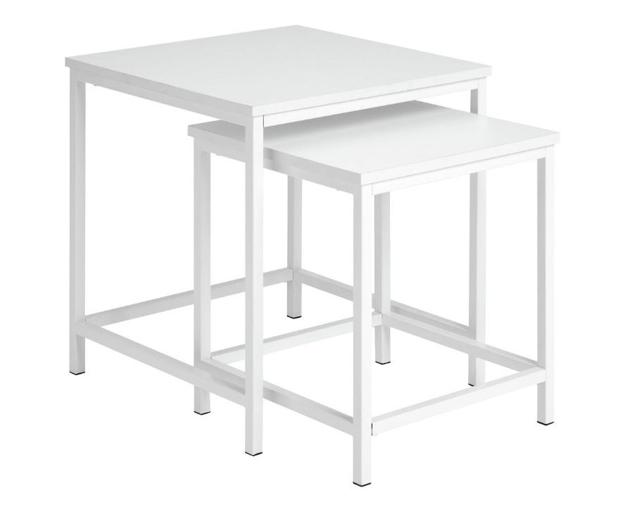 Toby Nest of 2 Tables - White 14581130