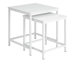 Toby Nest of 2 Tables - White 14581130