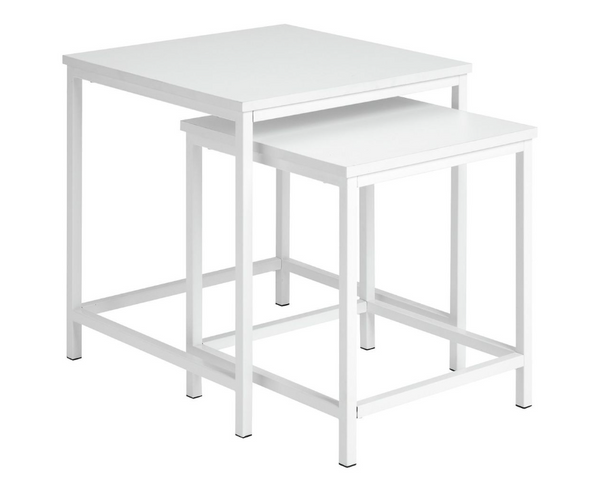 Toby Nest of 2 Tables - White 14581130