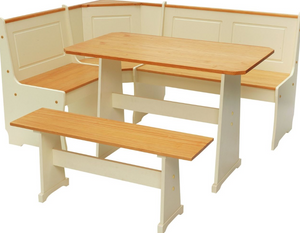 Haversham Pine Dining Table & 1 Pine Bench 17177400
