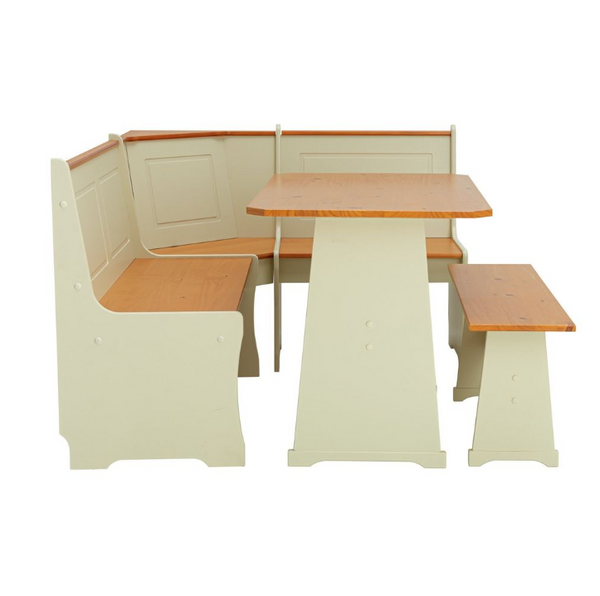 Haversham Pine Dining Table & 1 Pine Bench 17177400