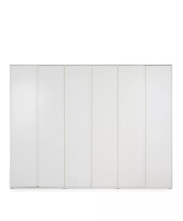 Lisson 6 Door Wardrobe - White W9Z01