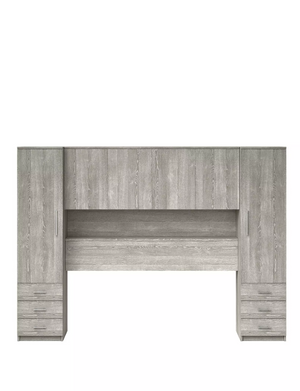 Prague Overbed Unit - White W3o68