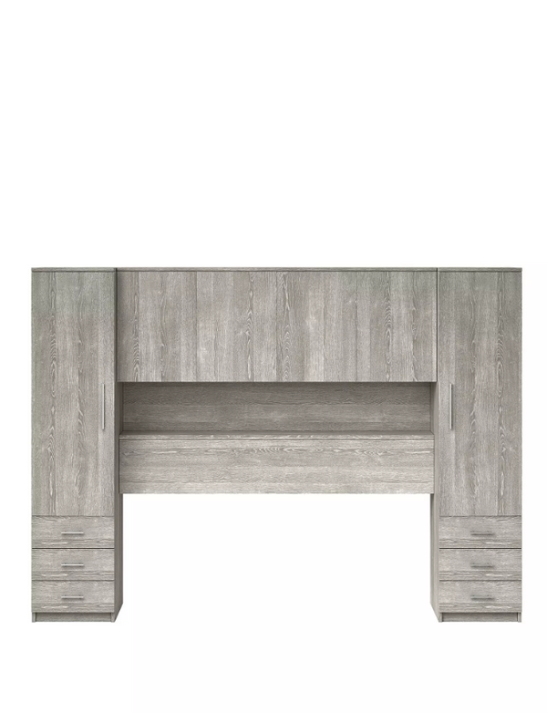 Prague Overbed Unit - White W3o68