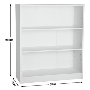 Argos Home Maine Short Bookcase - Grey 18514220