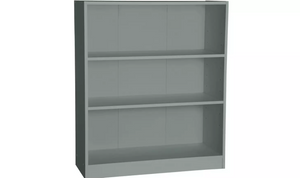 Argos Home Maine Short Bookcase - Grey 18514220