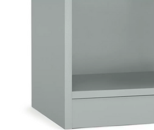 Argos Home Maine Short Bookcase - Grey 18514220