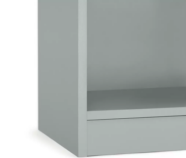 Argos Home Maine Short Bookcase - Grey 18514220