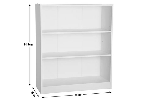 Argos Home Maine Short Bookcase - Black 1609359