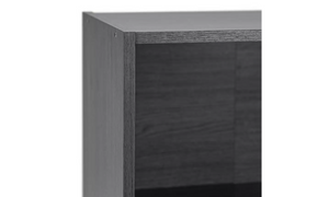 Argos Home Maine Short Bookcase - Black 1609359