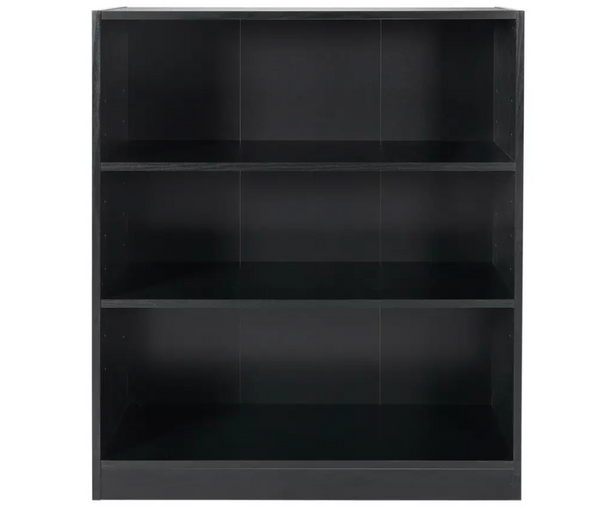 Argos Home Maine Short Bookcase - Black 1609359