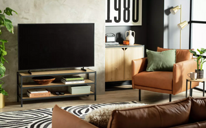 Loft Living TV Bench in Natural - 12158967