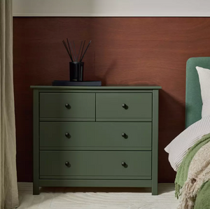 Habitat Brooklyn 4 Drawer Chest - Green 17041811