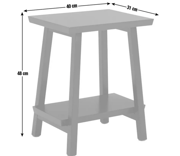 Habitat Kyoto Side Table - Natural 17127869