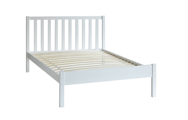 Lille Double Bed in White