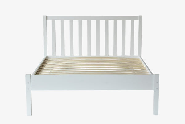 Lille Double Bed in White
