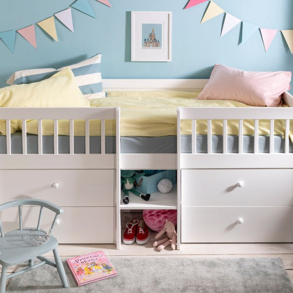 Midsleeper Day Bed with Drawers