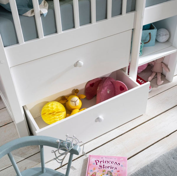 Midsleeper Day Bed with Drawers