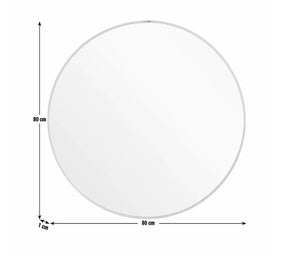 Habitat Gold Round Wall Mirror - 80x80cm 17726291